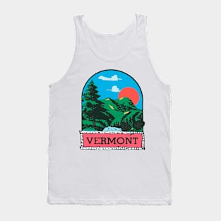 Vintage Style Vermont Tank Top